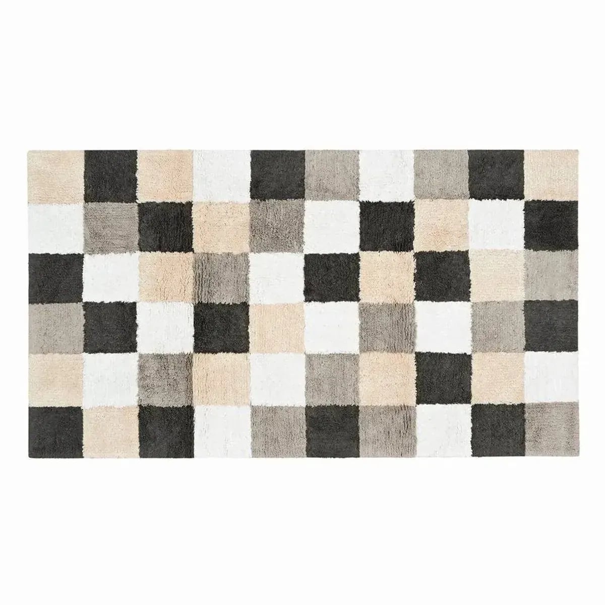 Cawö Home Badematte Square 1011, 100% Baumwolle, flauschig und saugfähig