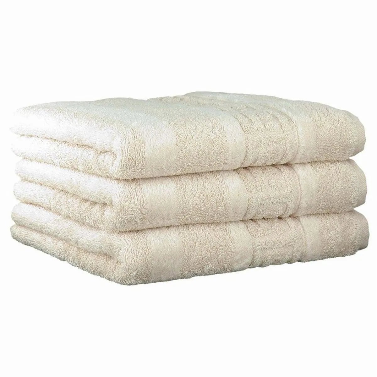 Cawö Unisex Handtuch 3er Pack, flauschige Baumwolle, hautfreundlich, elegantes Design