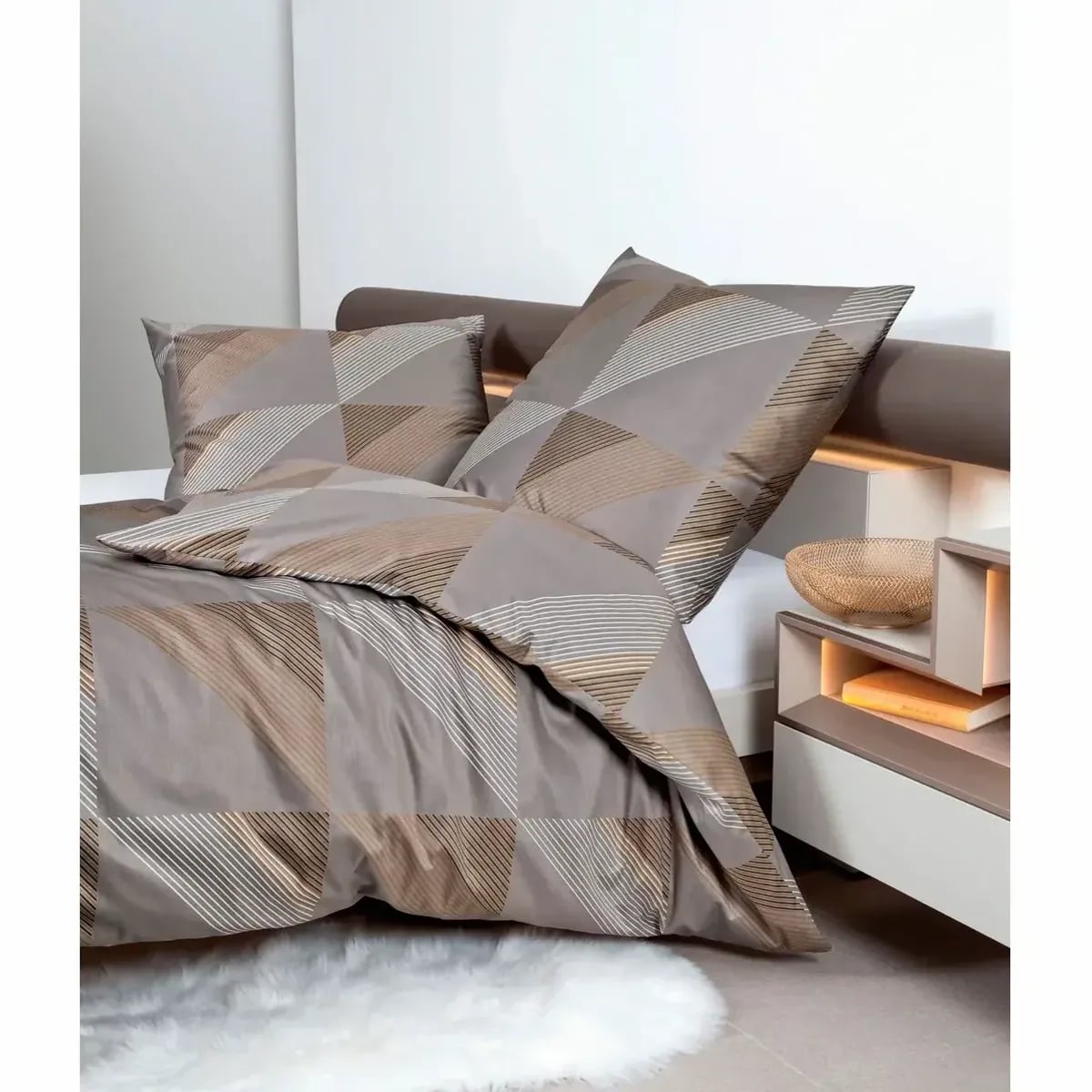 Janine Bettwäsche J. D., Mako-Satin, hautsympathisch, feinfädig, elegant