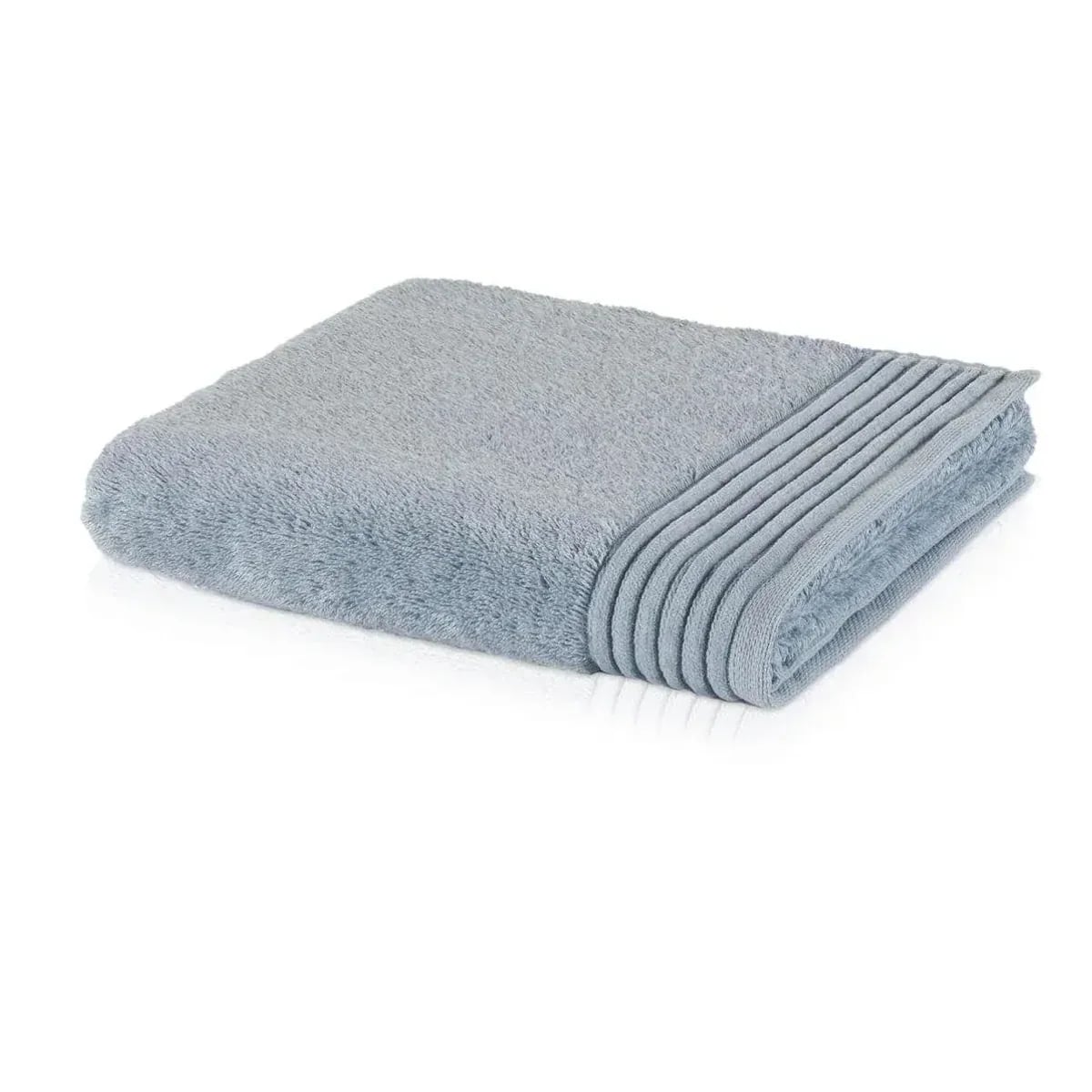 Möve Uni Loft Handtuch, 100 % Baumwolle, hohe Saugfähigkeit, stilvolle Chenillebiesen